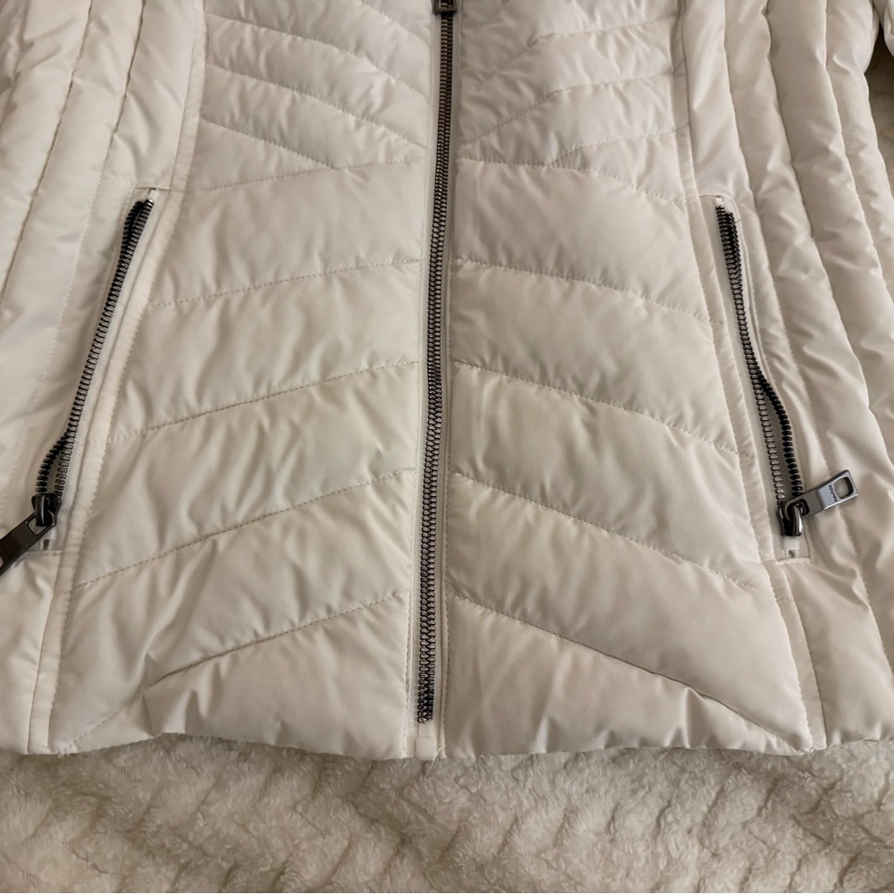 Nautica Women's White Quilted Jacket, Size M - Picture 5 of 9